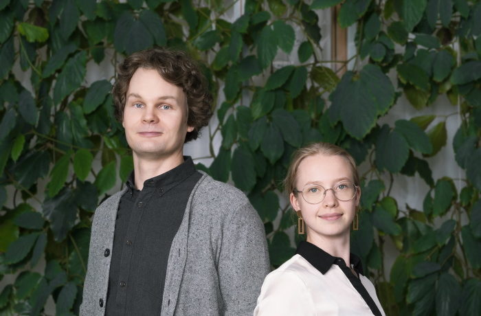 Visa Kivisaari ja Ella Lahtinen