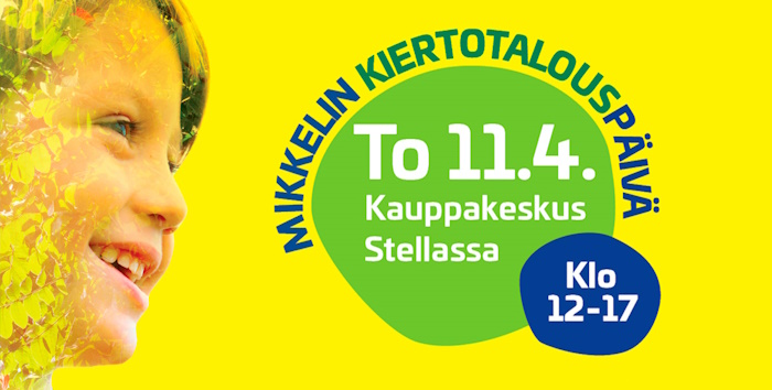 Mikkelissä on torstaina Kiertotalouspäivä.