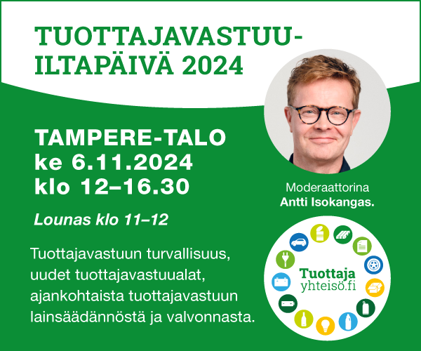 Tuottajavastuuiltapäivä 6.11.24, Tampere-talo