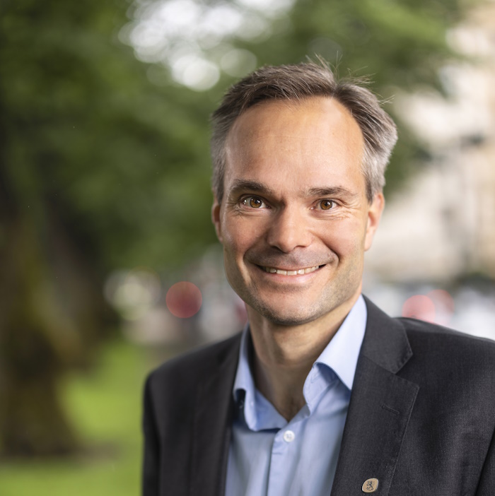 Ilmasto- ja ympäristöministeri Kai Mykkänen. Kuva: Valtioneuvosto.