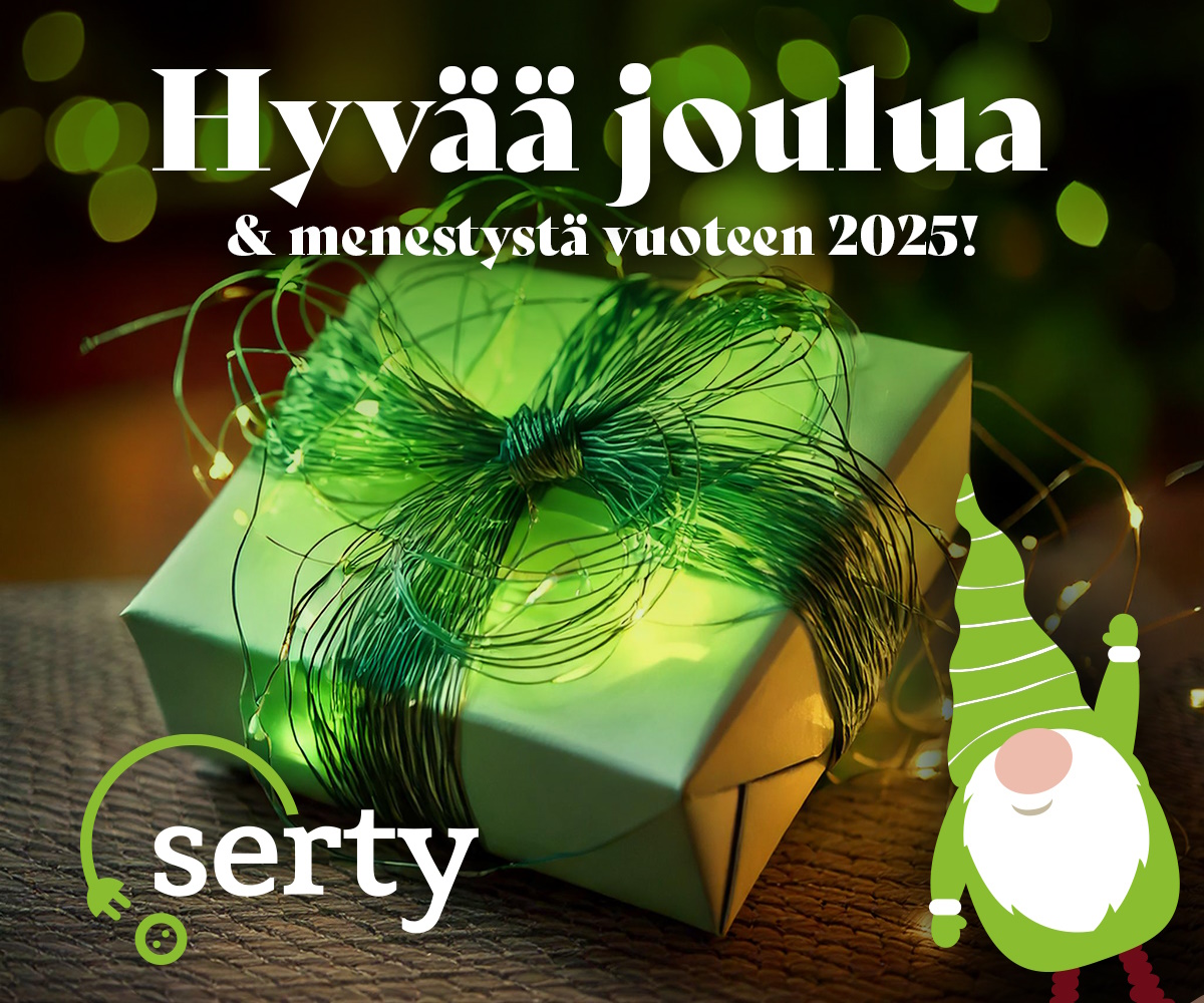 Ser-tuottajayhteisö toivottaa hyvää joulua