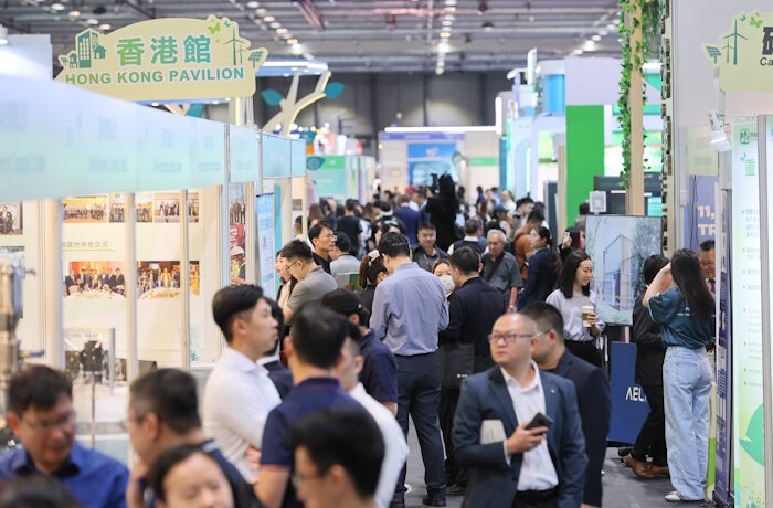 Kuvat: Messe Frankfurt. EcoExpoAsia-tapahtuma toimii porttina manner-Kiinan puhtaan teknologian markkinoille.