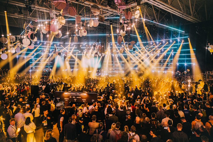 Kuva: Slush/ Julius Konttinen. Helsingin yliopisto on yksi Slushin pääyhteistyökumppaneista.