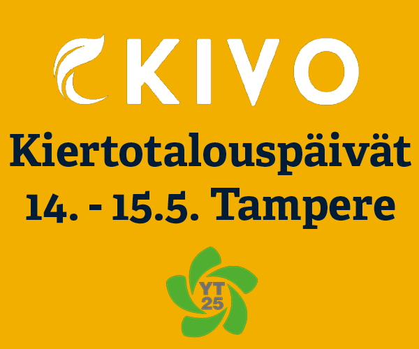 Kiertotalouspäivät 14.-15.5. Tampere