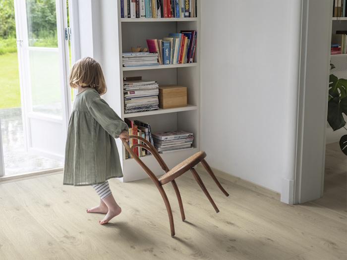 Kuva: Unilin Finland. Unilinin yksi lattiapäällystebrändeistä on Pergo. Sen laminaatti- ja puutuotteet ovat saaneet Joutsenmerkin.