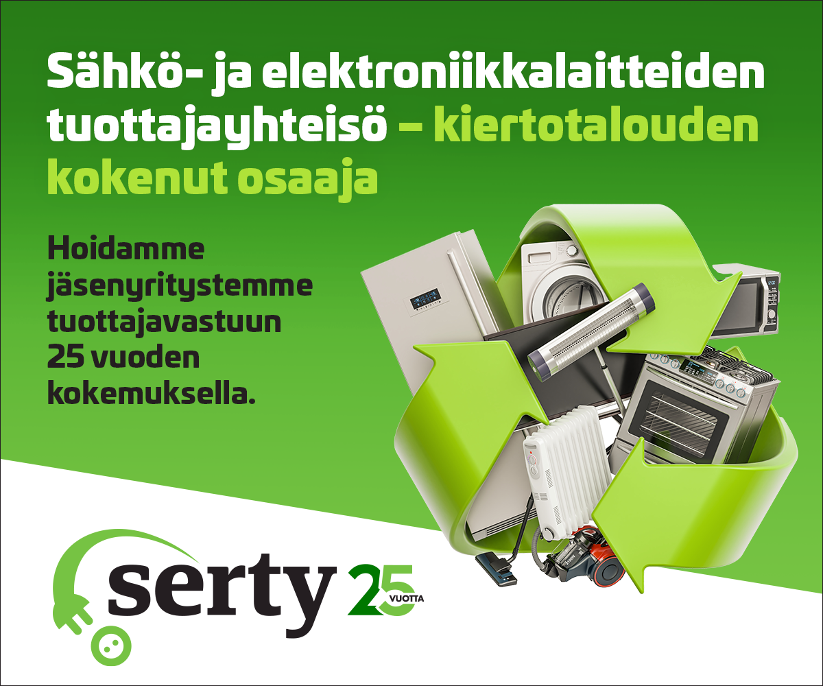 Sähkö- ja elektroniikkalaitteiden tuottajayhteisö: kiertotalouden kokenut osaaja 25 vuoden kokemuksella