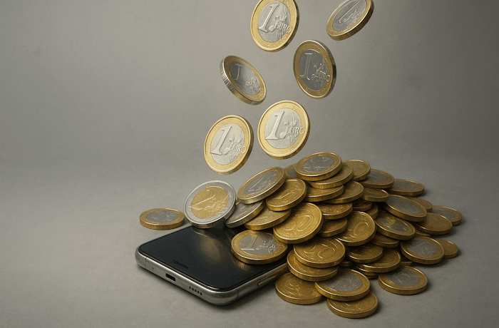 Kuva: Midjourney AI. EU suunnittelee keräävänsä jäsenmailta rahaa sen perusteella, onnistuvatko nämä saavuttamaan sähkö- ja elektroniikkalaiteromun 65 prosentin keräystavoitteen. Omavaramaksua perustellaan kannusteena SER-kierrätyksen tehostamiseen, mutta tuottajavastuuasiantuntijat epäilevät sillä olevan päinvastaisia vaikutuksia.