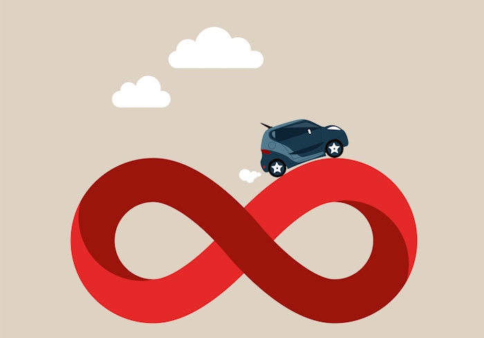 Kuva: Adobe Stock. Uusi asetus katsoo ajoneuvon koko elinkaarta ja pyrkii pitämään auton sisältämät arvokkaat raaka-aineet kierrossa.