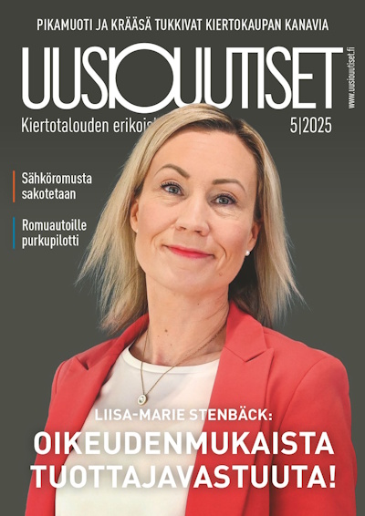 Uusiouutiset 5/24 Uusiouutiset 5/2025 kansi