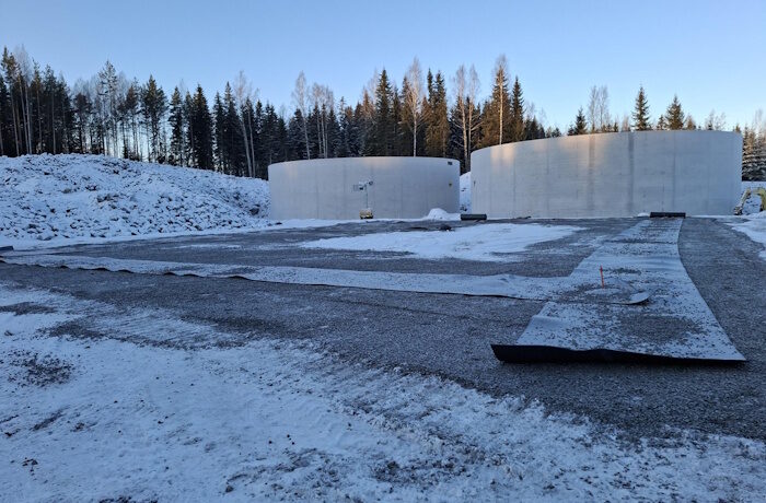 Kuva: Doranova. Valmistuessaan Vesilahden biokaasulaitos tuottaa biometaania Lempäälän Lämpö Oy:n paikallisjakeluverkkoon sekä talteenottaa ja nesteyttää hiilidioksidin.