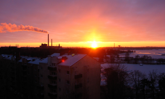 Kuva: Erno Fosström. Fluoratut kasvihuonekaasut eli F-kaasut lämmittävät voimakkaasti ilmastoa.