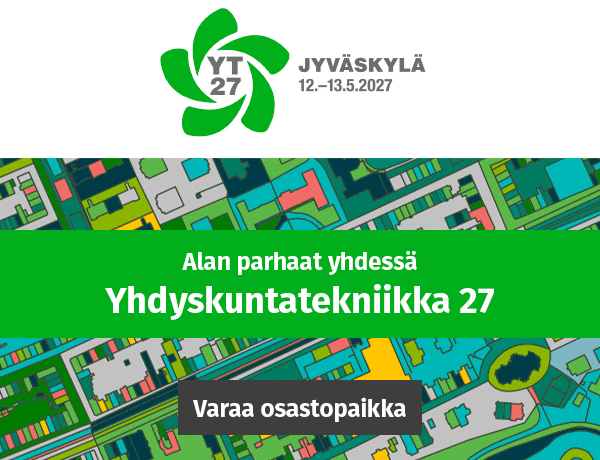 Yhdyskuntatekniikka 12.-13.5.2027, Jyväskylä