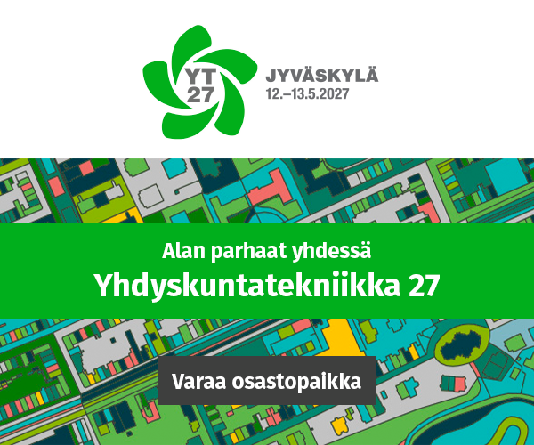 Yhdyskuntatekniikka 12.-13.5.2027, Jyväskylä