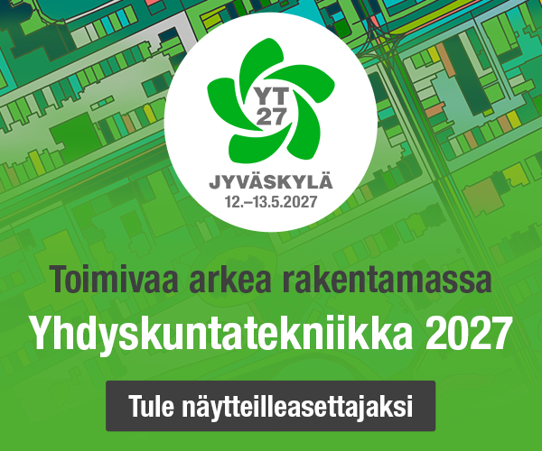 Yhdyskuntatekniikka 2027 12.-13.5.2027 Jyväskylän Paviljonki