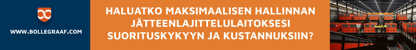 Bollegraaf on mukana IFAT-messuilla.