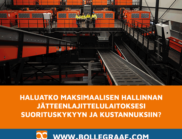 Bollegraaf on mukana IFAT-messuilla.