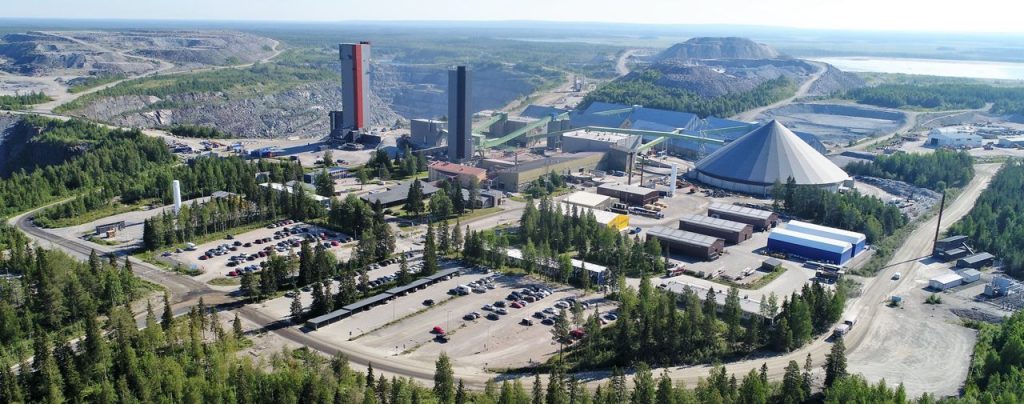 Kuva: Outokumpu. Outokummun Kemin kaivos on EU-alueen ainoa kromikaivos, joten sen materiaalitehokkuus on tärkeää myös huoltovarmuuden kannalta.