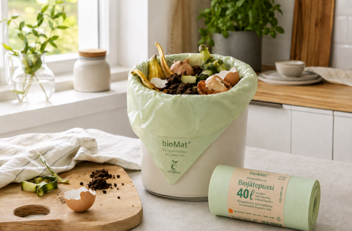 bioMat®-tuotteet valmistaa Profectus Films GmbH, joka sijoittuu EcoVadis-arvioinnissa muovituotevalmistajien parhaan prosentin joukkoon.