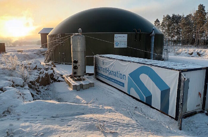 Kuva: Doranova. Wood2Biogas-projektissa käytettiin Doranovan teknologiaa biokaasun metanoinnissa Vehmaalla.